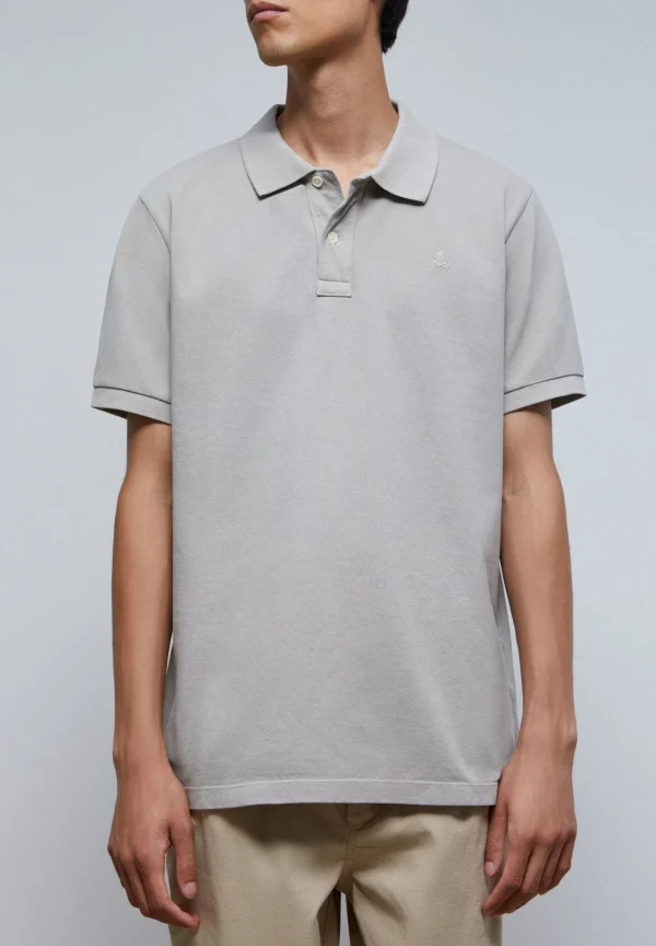 scalperscompany Polo Basico Calavera-Hombre Polos
