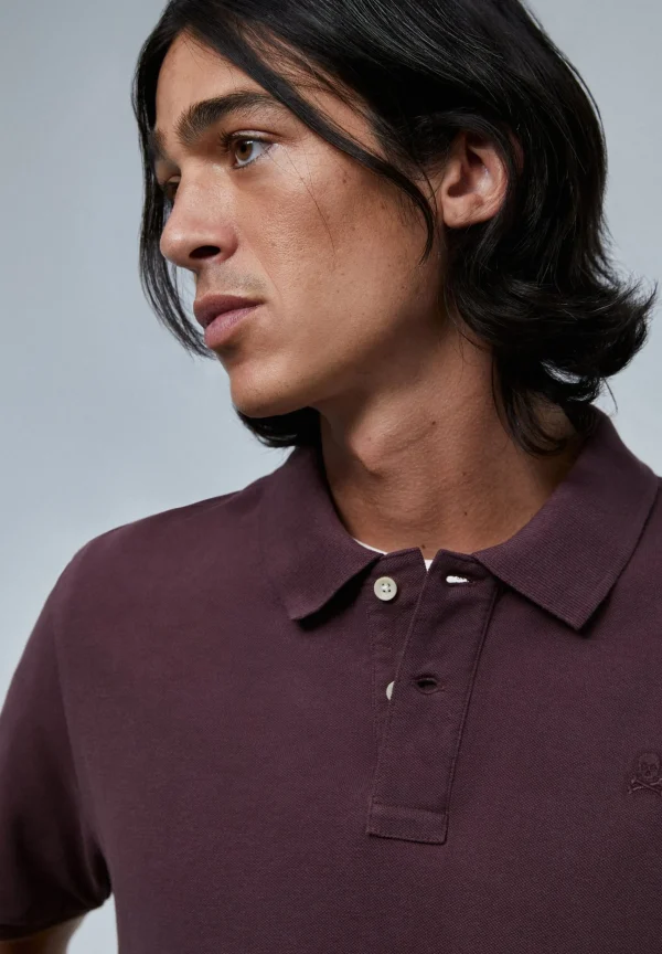 scalperscompany Polo Basico Calavera-Hombre Polos