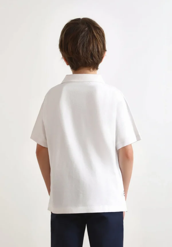 scalperscompany Polo Basico Calavera-Niños Mini Me