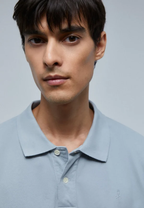 scalperscompany Polo Basico Calavera-Hombre Polos
