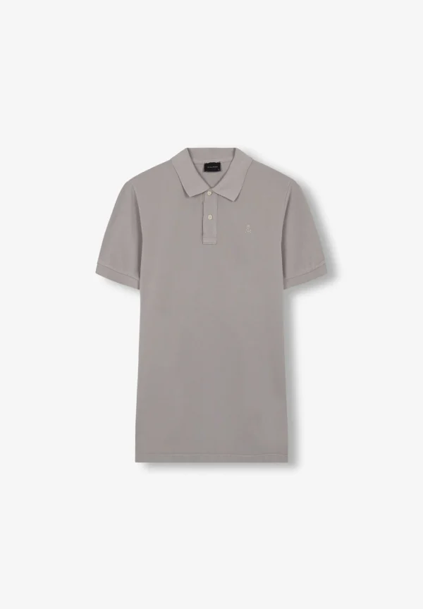 scalperscompany Polo Basico Calavera-Hombre Polos