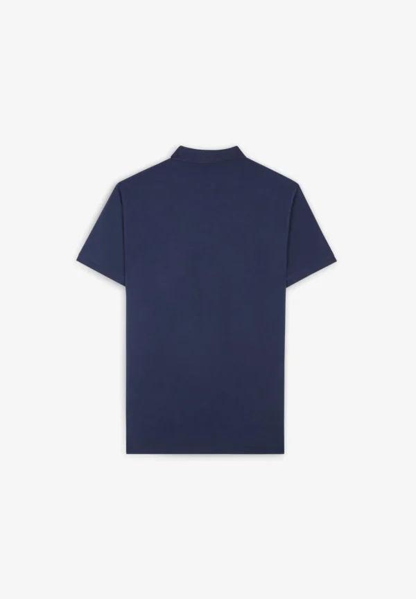 scalperscompany Polo Basico Calavera Contraste-Hombre Big And Tall