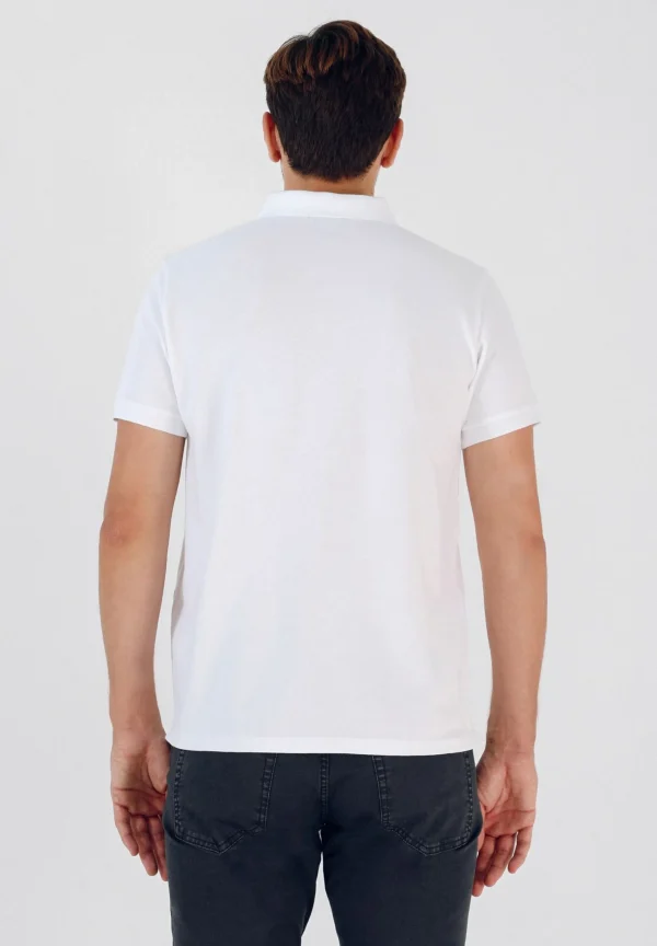 scalperscompany Polo Basico Calavera Contraste-Hombre Big And Tall