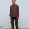 scalperscompany Polo Manga Larga Print Trasero-Niños Polos