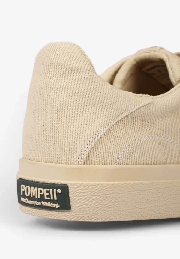 POMPEII BRAND | Sneakers Dart Twill Oyster-Hombre Sneakers