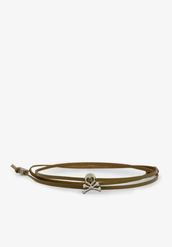 scalperscompany Pulsera Cuerdas Calavera-Hombre Pulseras