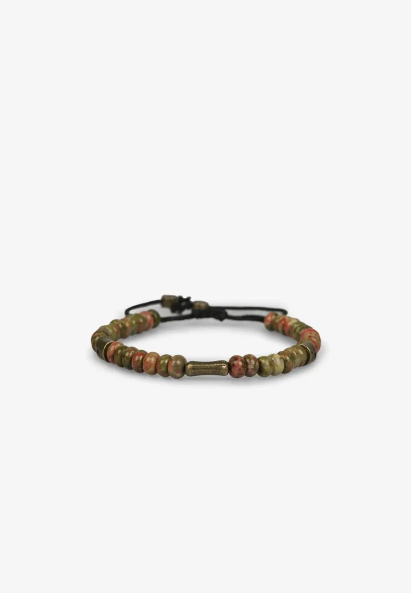 scalperscompany Pulsera Piedras Redondas-Hombre Pulseras