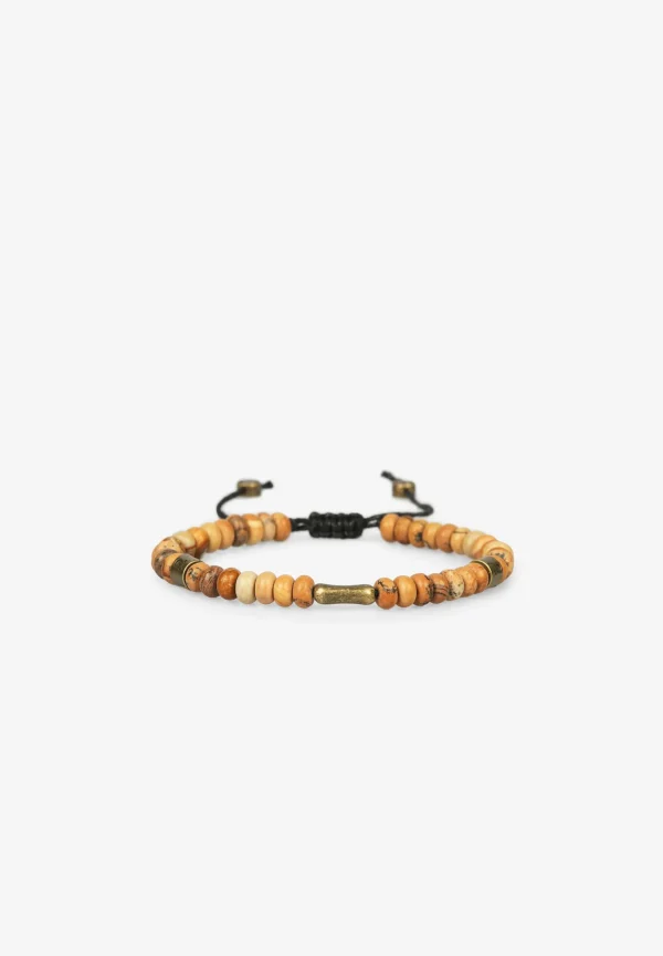 scalperscompany Pulsera Piedras Redondas-Hombre Pulseras