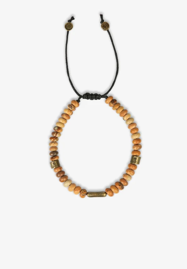 scalperscompany Pulsera Piedras Redondas-Hombre Pulseras