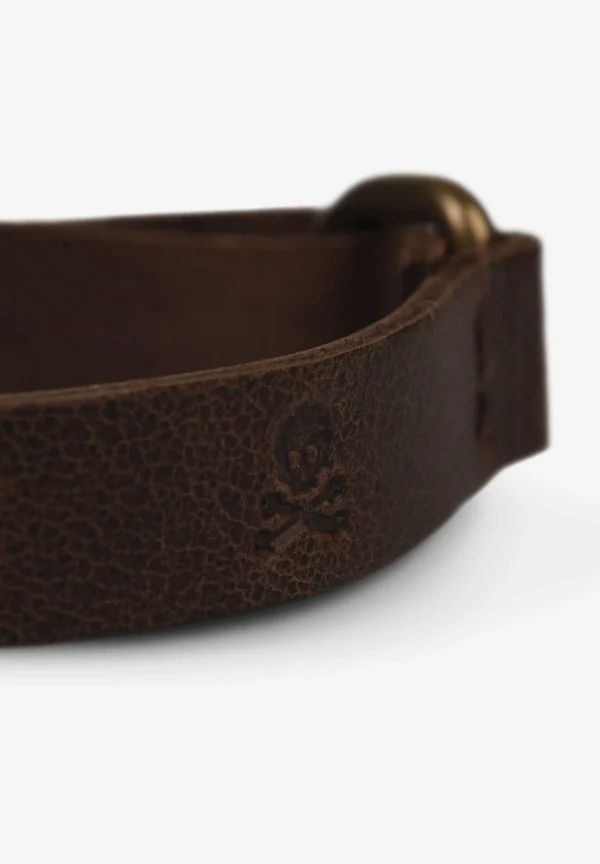 scalperscompany Pulsera Piel Hebilla-Hombre Pulseras