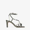 scalperscompany Sandalias Tacon Metalizadas-Mujer La Gran Fiesta
