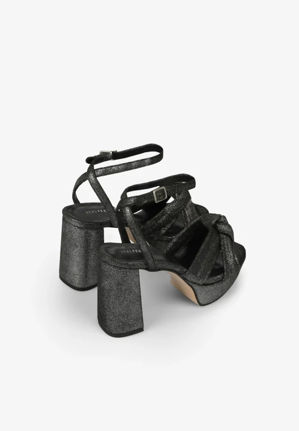 scalperscompany Sandalias Tacon Plataforma Nudo-Mujer La Gran Fiesta