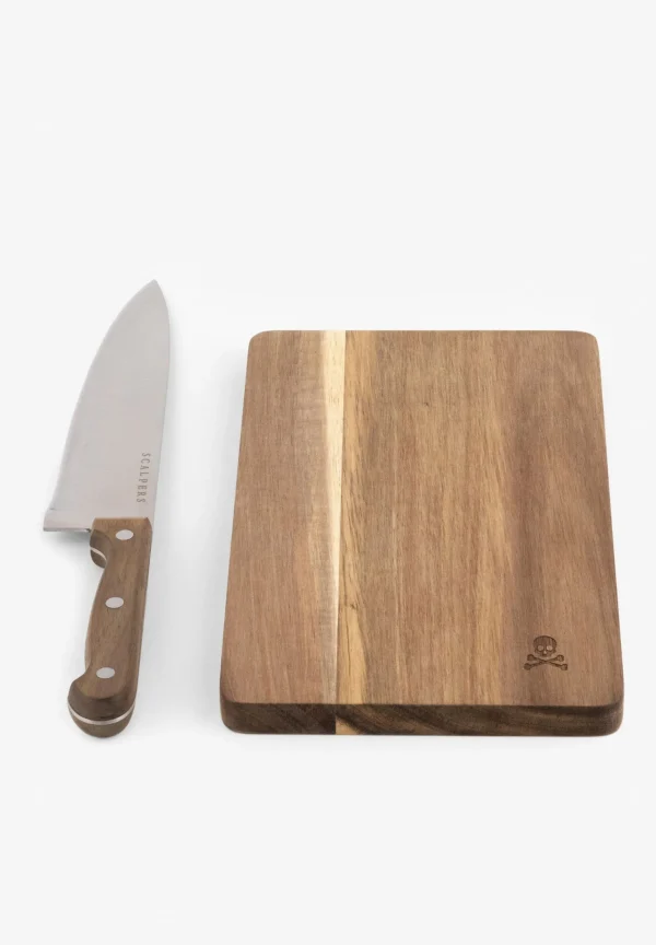 scalperscompany Set Cuchillo Y Tabla-Home Almacenaje Y Utensilios
