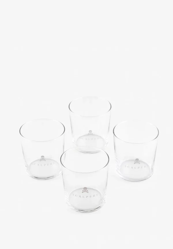 scalperscompany Set Vasos Calavera-Home Cristaleria