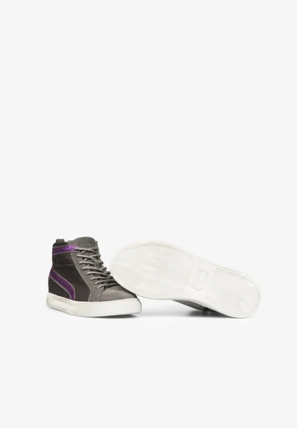 scalperscompany Sneakers Altas Terciopelo-Niños Calzado