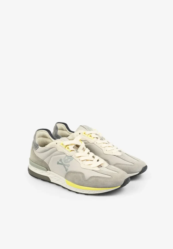 scalperscompany Sneakers Detalles Ante Frontal-Hombre Sneakers