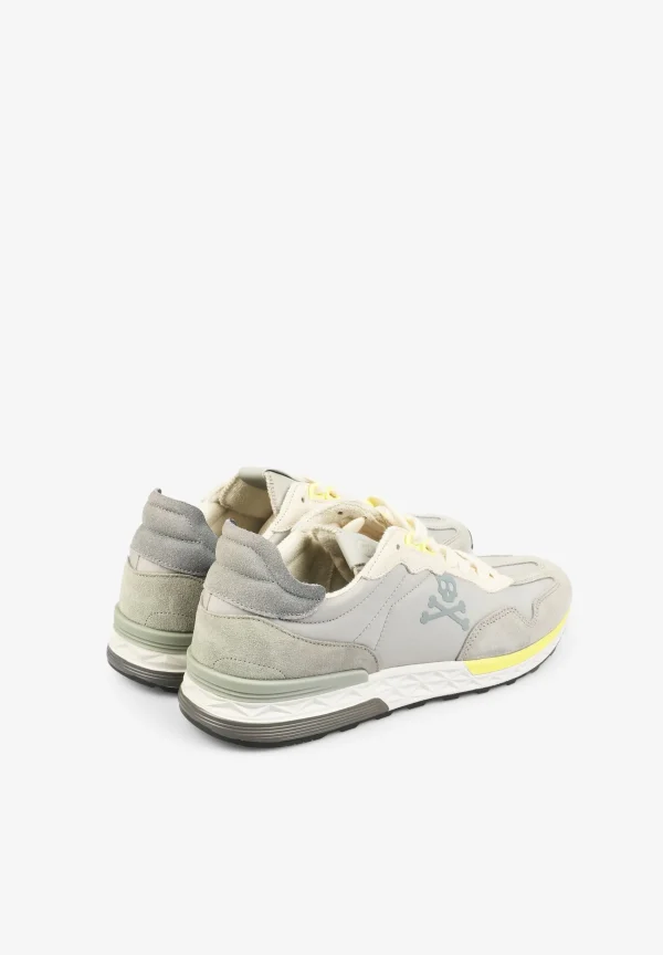 scalperscompany Sneakers Detalles Ante Frontal-Hombre Sneakers