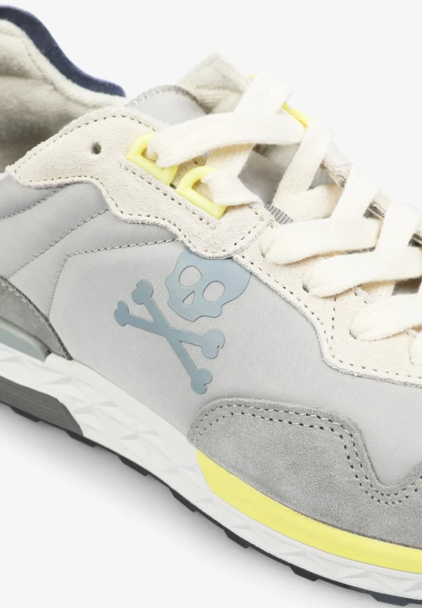 scalperscompany Sneakers Detalles Ante Frontal-Hombre Sneakers