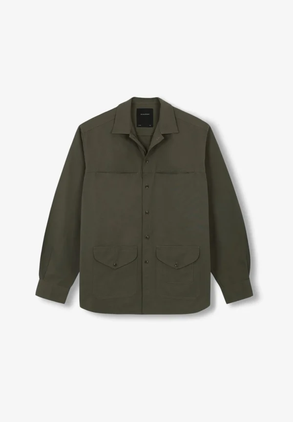 scalperscompany Sobrecamisa Premium Bolsillos-Hombre Camisas