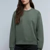 scalperscompany Sudadera Basica Calavera-Mujer Sudaderas