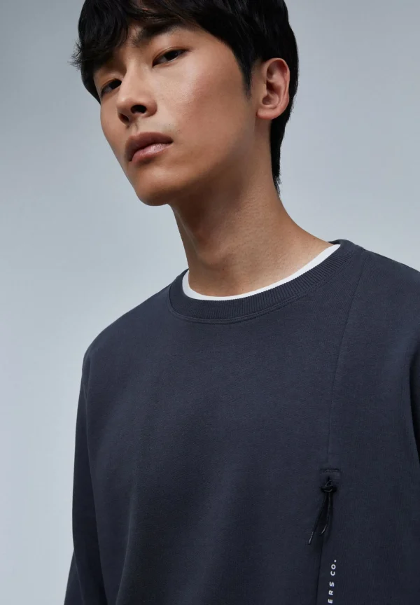 scalperscompany Sudadera Bolsillo Cremallera-Hombre Sudaderas