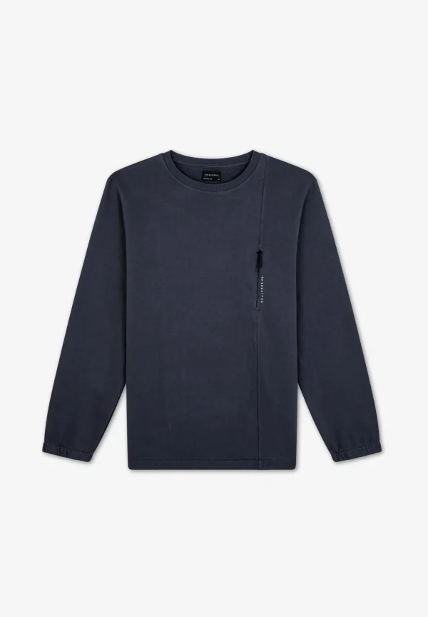 scalperscompany Sudadera Bolsillo Cremallera-Hombre Sudaderas