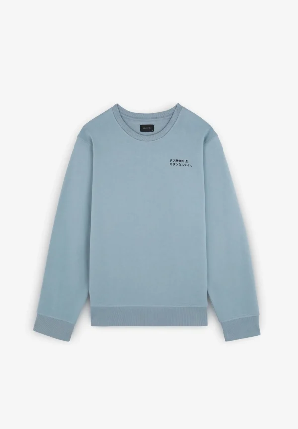 scalperscompany Sudadera Bordado Trasero-Hombre Big And Tall