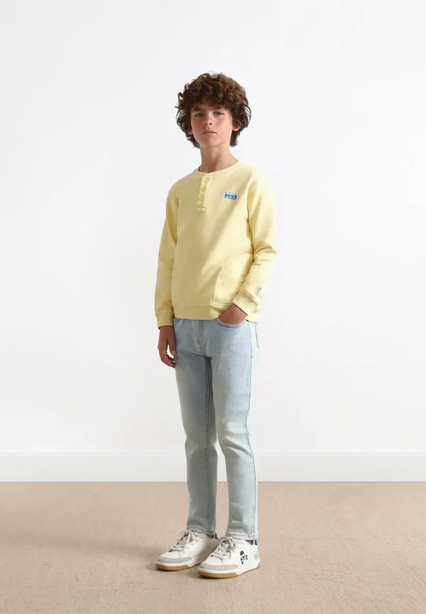 scalperscompany Sudadera Calavera Botones-Niños Sudaderas