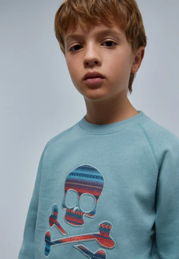 scalperscompany Sudadera Calavera Etnica-Niños Sudaderas