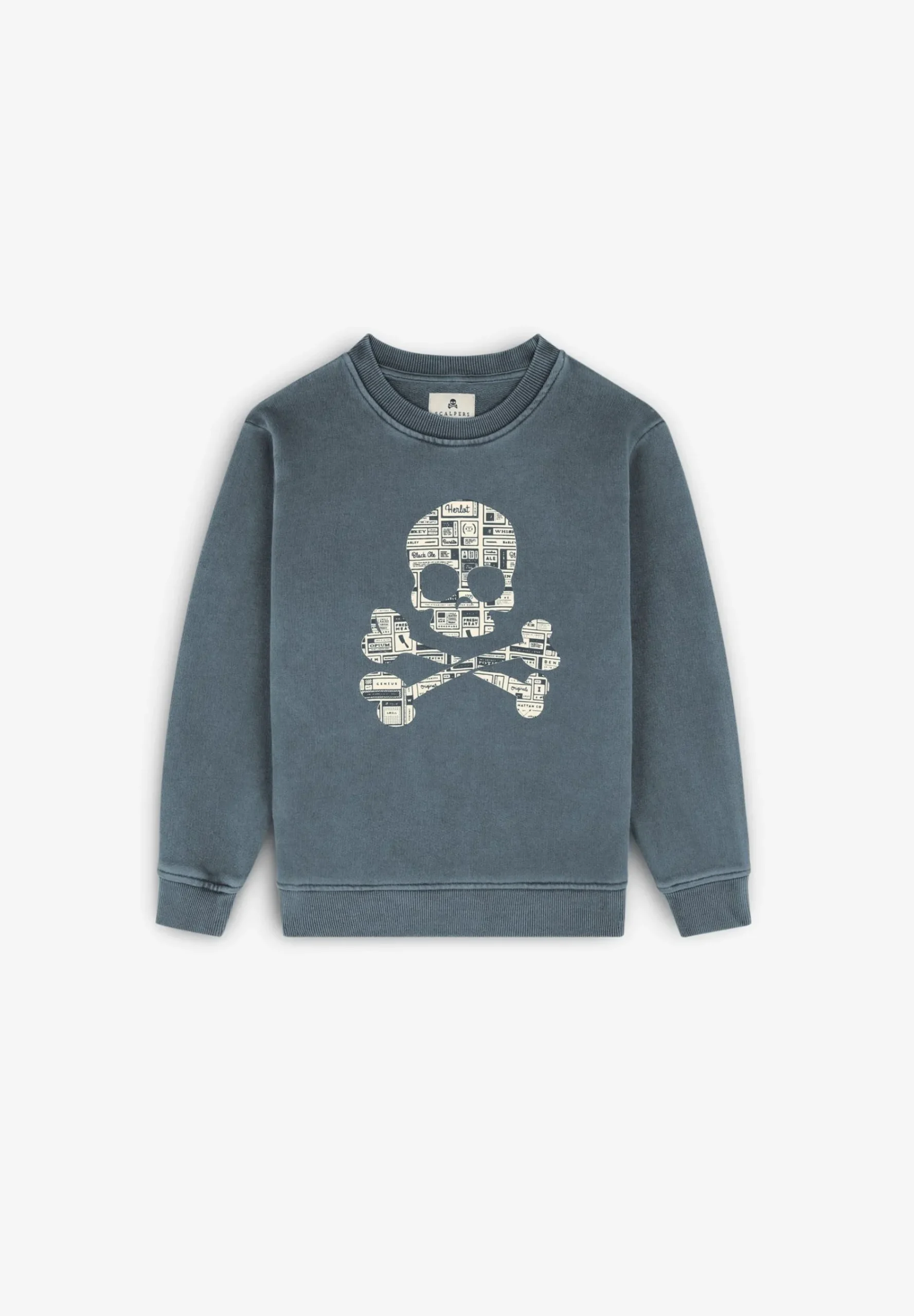 sudadera_calavera_texto_p_4-1.webp scalperscompany Sudadera Calavera Texto Periodico-Niños Sudaderas