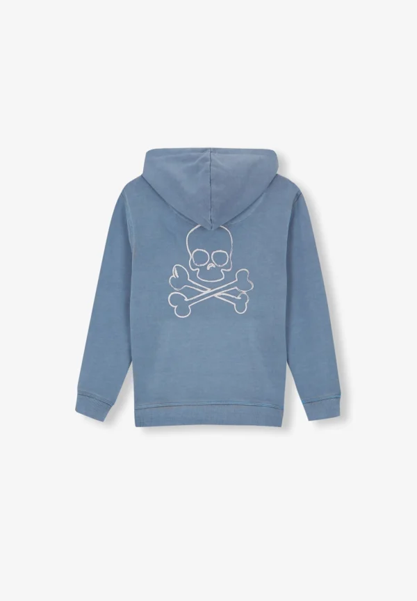 scalperscompany Sudadera Calavera Trasera Glitter-Niños Sudaderas