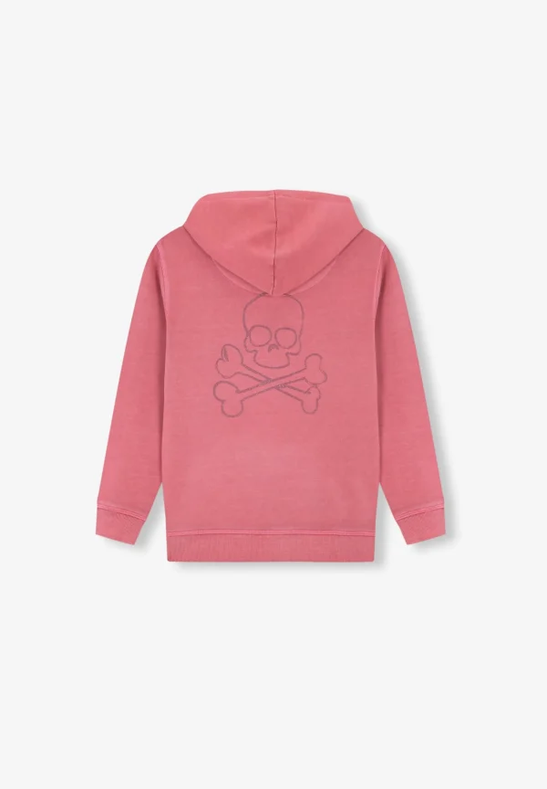 scalperscompany Sudadera Calavera Trasera Glitter-Niños Sudaderas