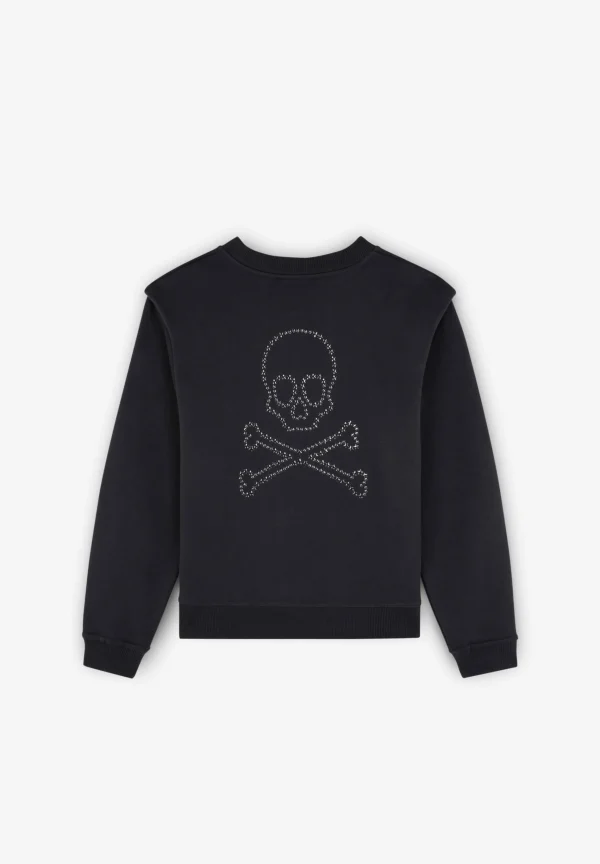 scalperscompany Sudadera Calavera Trasera Estrellas-Mujer Sudaderas