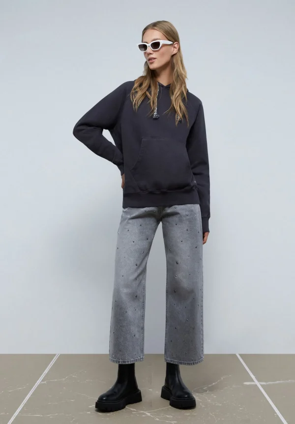 scalperscompany Sudadera Capucha Detalle Trenzas-Mujer Sudaderas