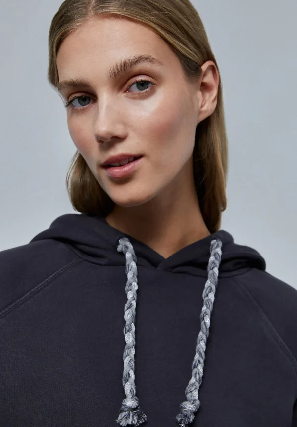 scalperscompany Sudadera Capucha Detalle Trenzas-Mujer Sudaderas