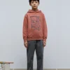 scalperscompany Sudadera Capucha Print Frontal-Niños Sudaderas