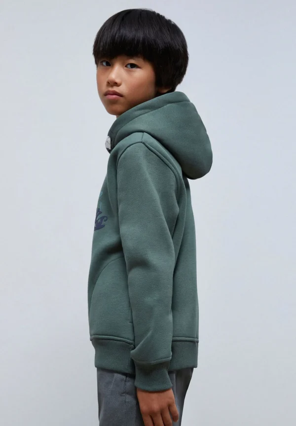 scalperscompany Sudadera Capucha Print Relieve-Niños Sudaderas