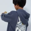 scalperscompany Sudadera Capucha Print Trasero-Niños Sudaderas