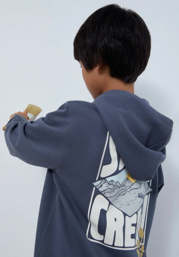 scalperscompany Sudadera Capucha Print Trasero-Niños Sudaderas