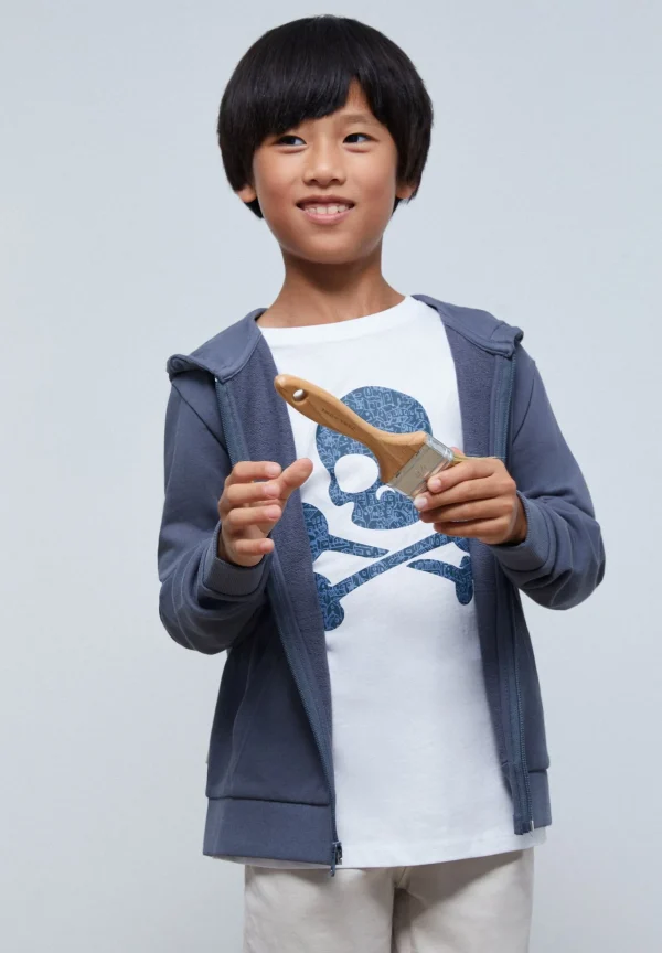 scalperscompany Sudadera Capucha Print Trasero-Niños Sudaderas