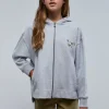 scalperscompany Sudadera Cremallera Capucha Contraste-Niños Sudaderas
