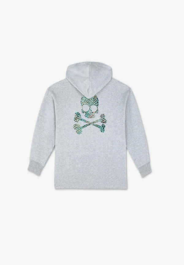 scalperscompany Sudadera Cremallera Capucha Contraste-Niños Sudaderas