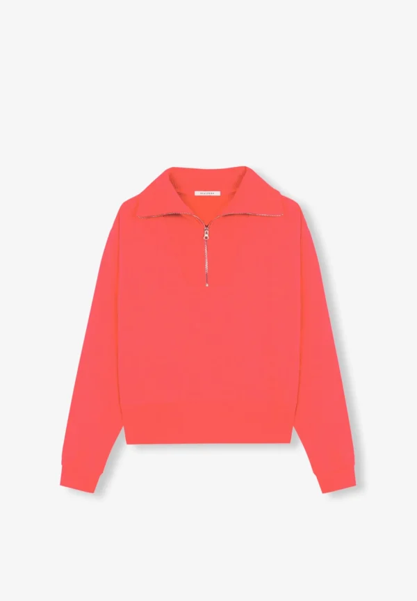 scalperscompany Sudadera Cremallera Cuello-Mujer Sudaderas