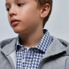 scalperscompany Sudadera Cremallera Parche Trasero-Niños Sudaderas