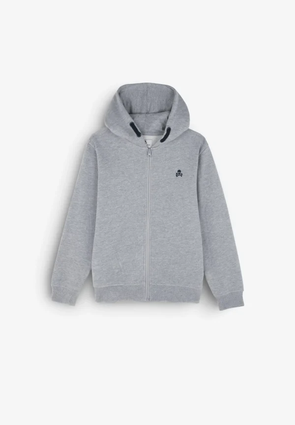 scalperscompany Sudadera Cremallera Parche Trasero-Niños Sudaderas