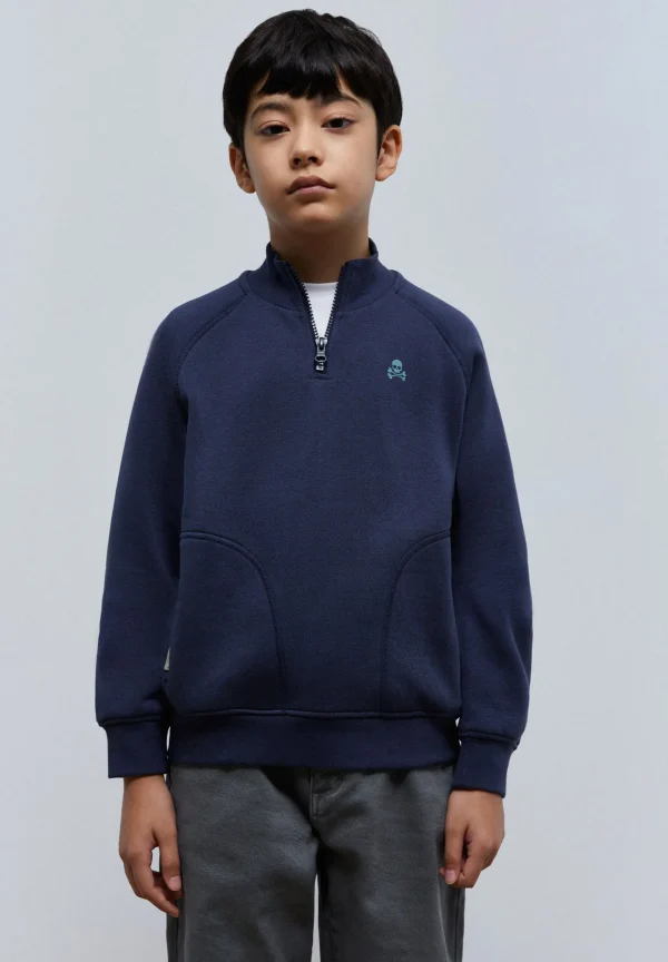 scalperscompany Sudadera Cuello Cremallera-Niños Sudaderas