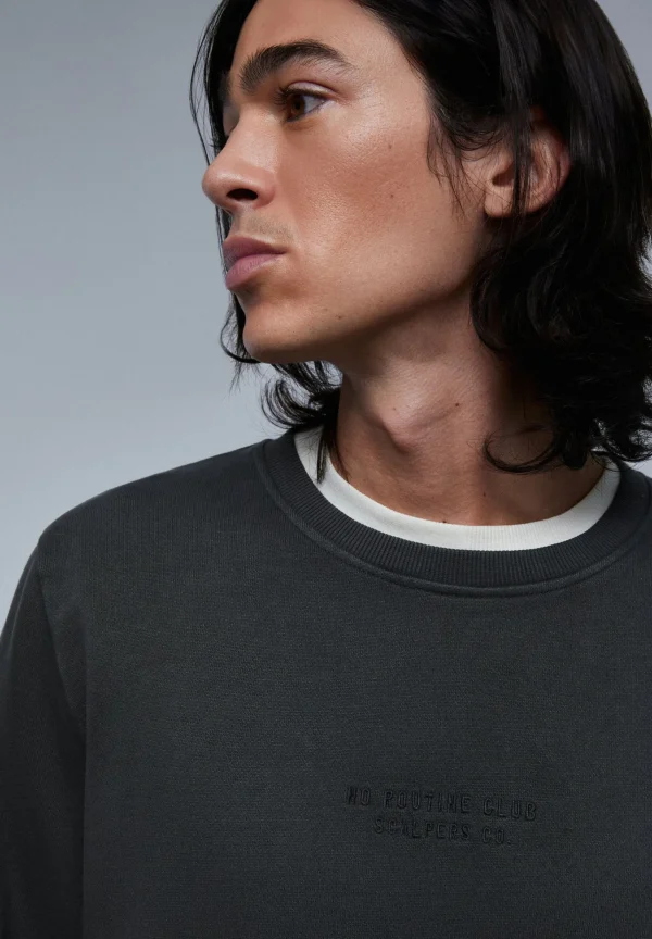 scalperscompany Sudadera Detalle Bolsillos-Hombre Sudaderas