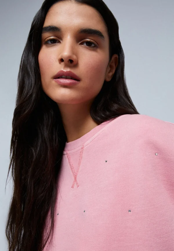 scalperscompany Sudadera Detalle Cristales-Mujer Sudaderas