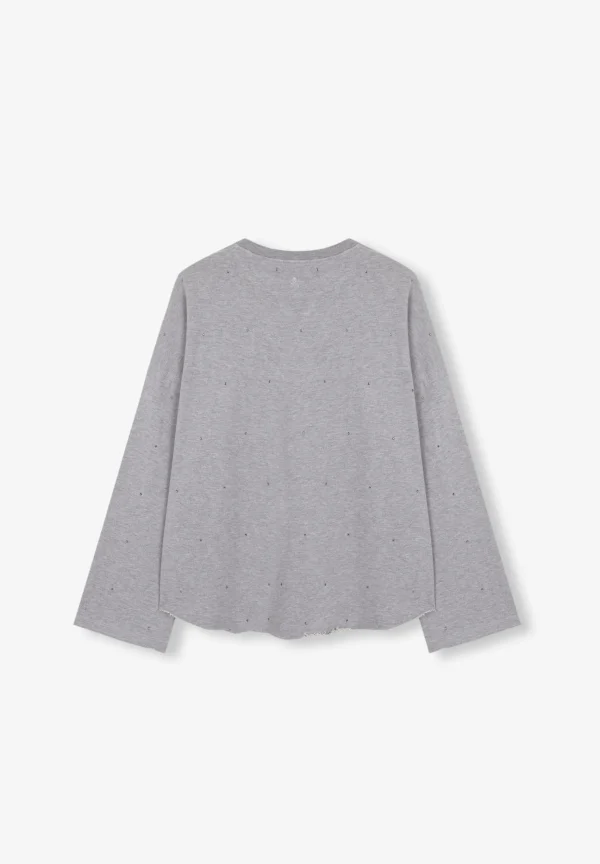 scalperscompany Sudadera Detalle Cristales-Mujer Sudaderas