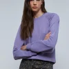 scalperscompany Sudadera Frunce Manga-Mujer Sudaderas